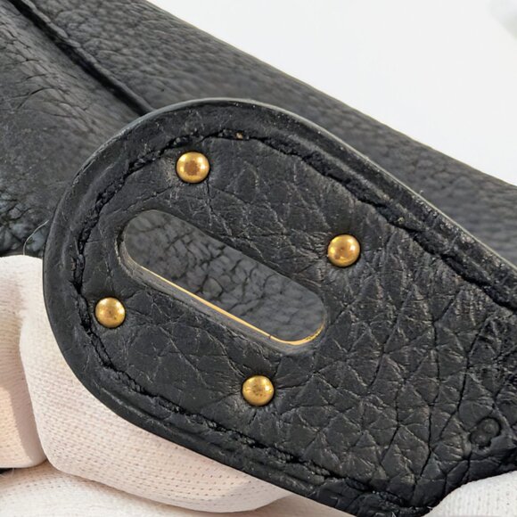 Hermes Black Taurillon Clemence Leather Lindy 26 - Picture 11 of 16